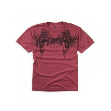 F.O.X Футболка FOX Gargoyle Heathered s/s Tee Red L - зображення 1