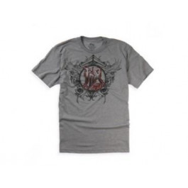   F.O.X Футболка FOX Reaction Heathered s/s Tee Grey S