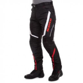 Scoyco Мотоштани брюки штани текстильні SCOYCO P067 M-2XL кольори в асортименті Чорний-червоний|M