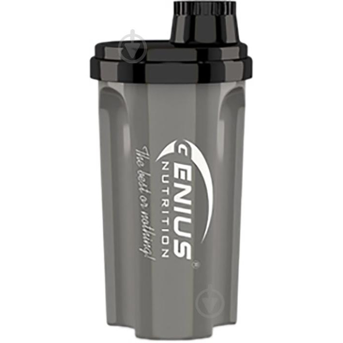 Genius Nutrition Royal Shaker Black/Grey 500 ml GNA084 - зображення 1