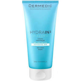 Dermedic - Кремовий гель для вмивання - Hydrain 3 Hialuro - Creamy Cleansing Gel - 200ml