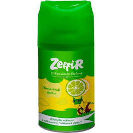 ZEFFIR . Освежитель Лимонный фреш сменный баллон 250мл (4820182782954) (762611)