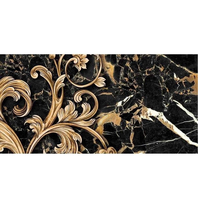 Golden Tile Saint Laurent чорний декор №3 9АС331 30x60 - зображення 1