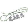 FMA Набір кріпильних кліпс FMA - Foliage Green - зображення 1