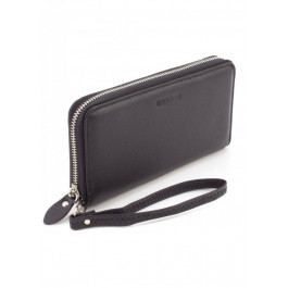 Marco Coverna Шкіряний чоловічий гаманець-клатч на блискавці 20х10  M38-3 Bigger (19723) чорний