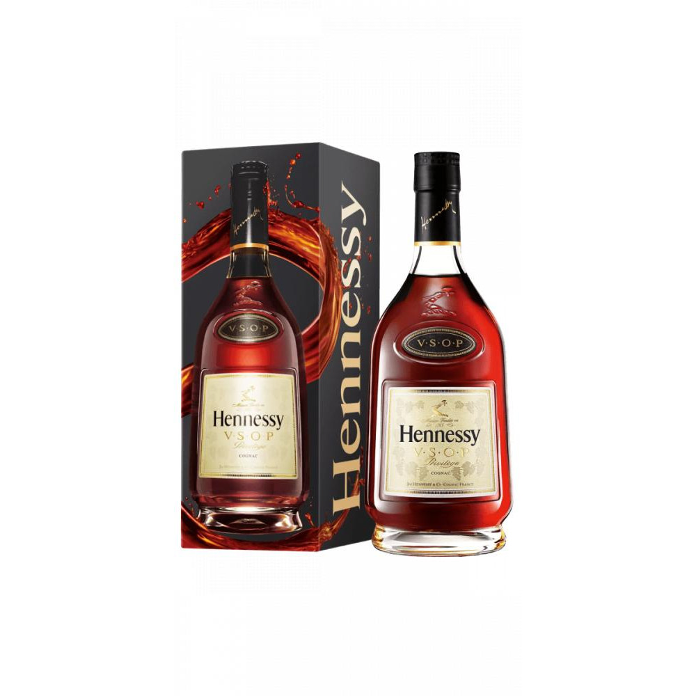 Hennessy Коньяк  VSOP 1л у коробці (3245990233008) - зображення 1