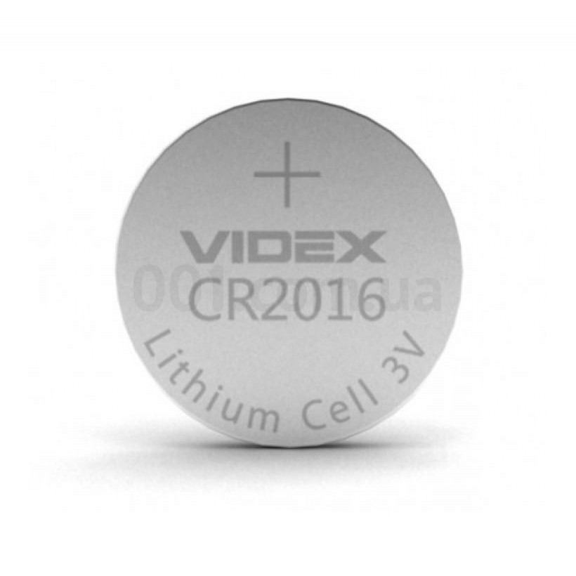 VIDEX CR-2016 bat(3B) Lithium 1шт (22925) - зображення 1