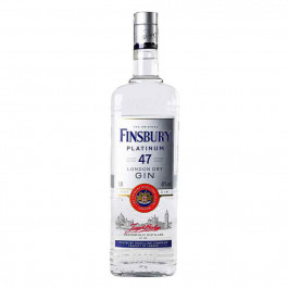 Finsbury Джин німецький  Platinum London Dry Gin 1л 47% (4062400170802)