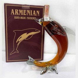 Прошанский КЗ Коньяк вірменський П'ять Зірок Дельфін 5 років витримки 0,5л 40% (4850025635130)