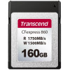 Transcend 160 GB CFexpress 860 Type B NVMe PCIe Gen3 x2 (TS160GCFE860) - зображення 1
