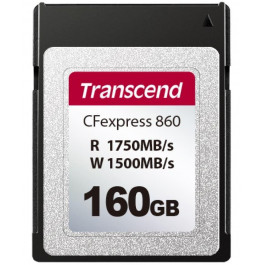 Transcend 160 GB CFexpress 860 Type B NVMe PCIe Gen3 x2 (TS160GCFE860)