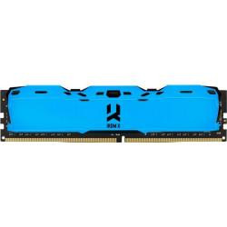 GOODRAM 16 GB DDR4 3000 MHz IRDM X Blue (IR-XB3000D464L16/16G) - зображення 1
