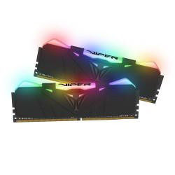 PATRIOT 16 GB (2x8 GB) DDR4 4133 MHz Viper RGB (PVR416G413C9K) - зображення 1