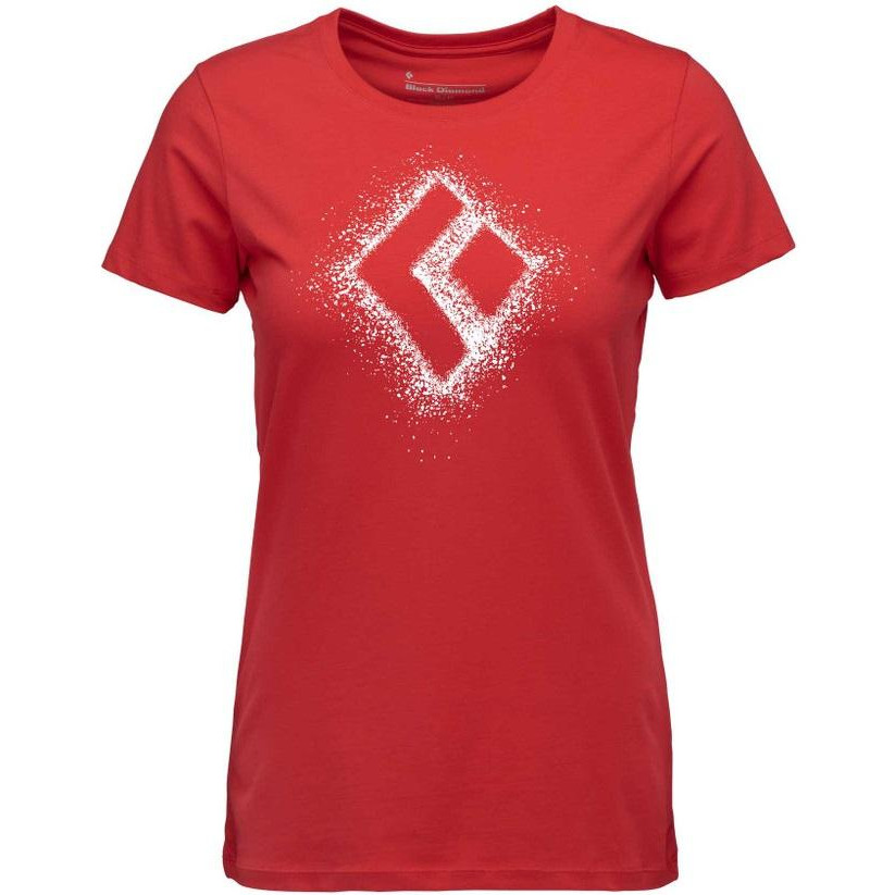 Black Diamond Футболка жіноча  Chalked Up 2.0 Short Sleeve Tee, Coral Red (BD 7524196050), Розмір S - зображення 1