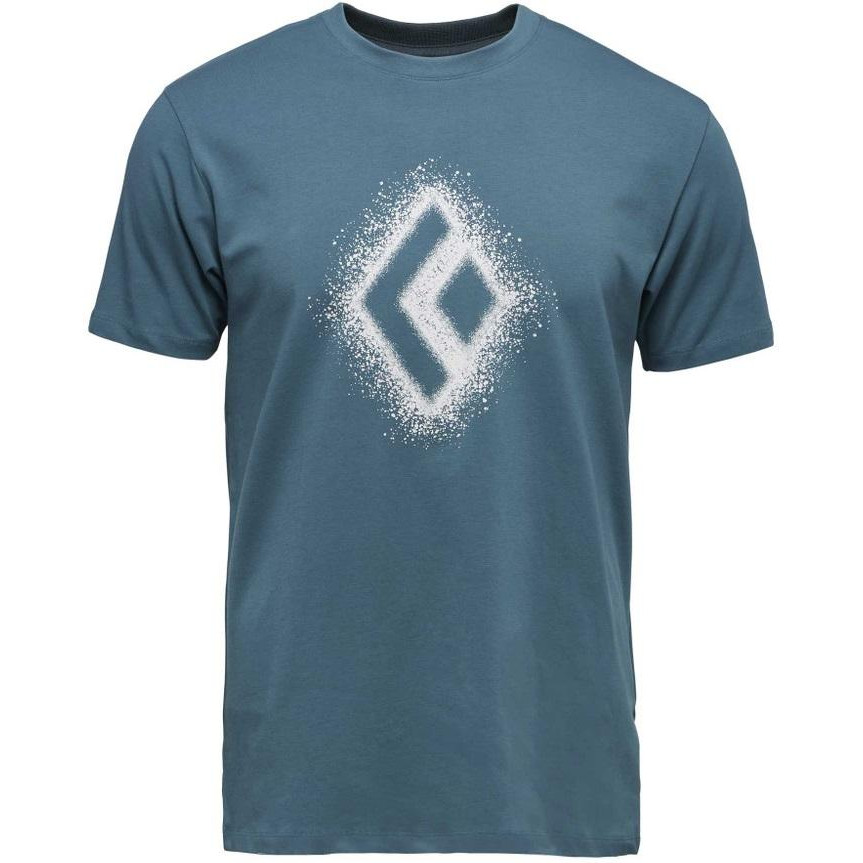 Black Diamond Футболка чоловіча  Chalked Up 2.0 Tee, Creek Blue (BD 7524074064), Розмір M - зображення 1