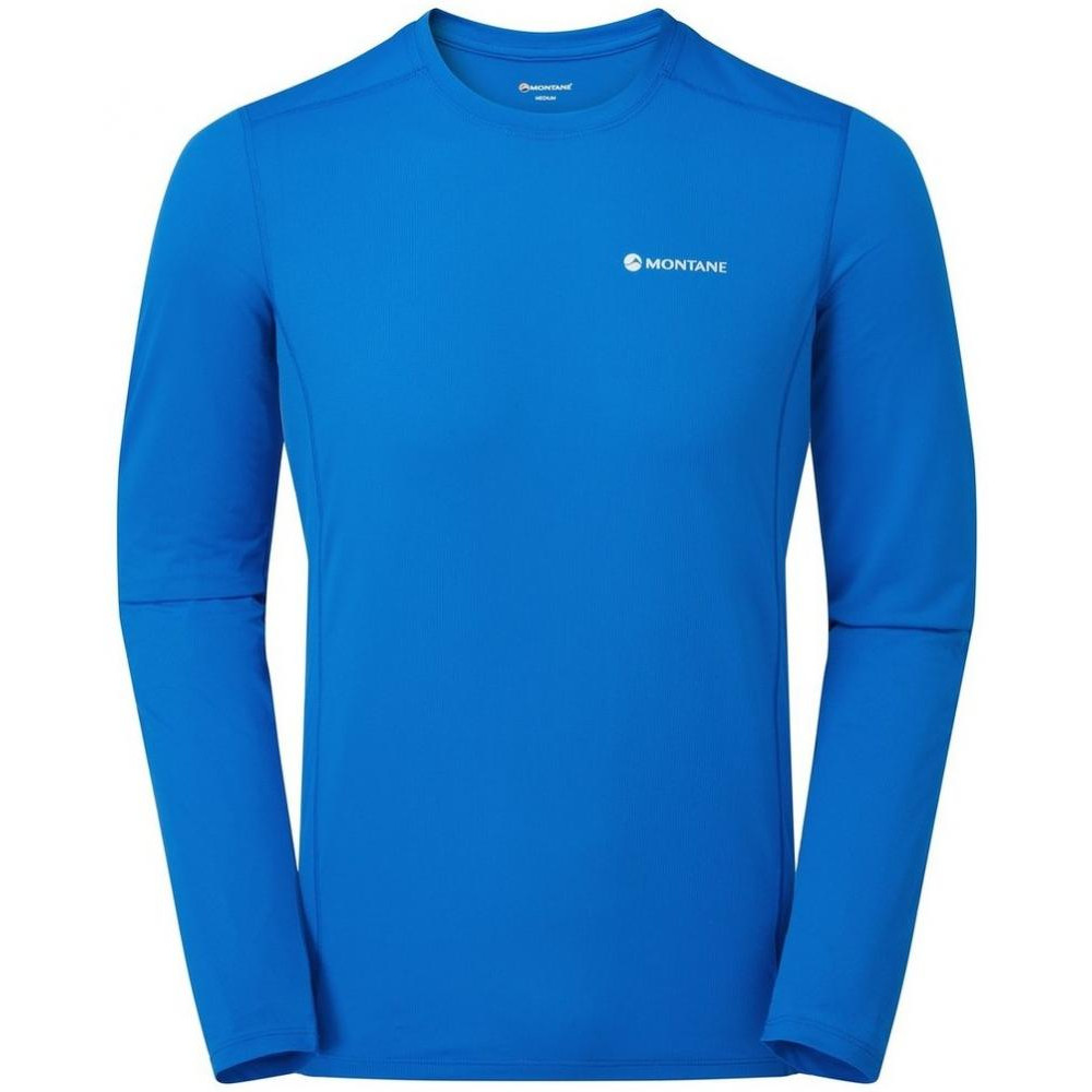 Montane Футболка чоловіча  Dart Lite Long Sleeve T-Shirt, Electric Blue (MDLLSELE), Розмір M - зображення 1
