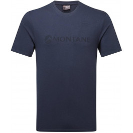 Montane Футболка чоловіча  Mono Logo T-Shirt, Eclipse Blue (MMLGTECL), Розмір L