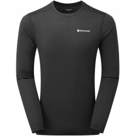 Montane Футболка чоловіча  Dart Lite Long Sleeve T-Shirt, Black (MDLLSBLA), Розмір M