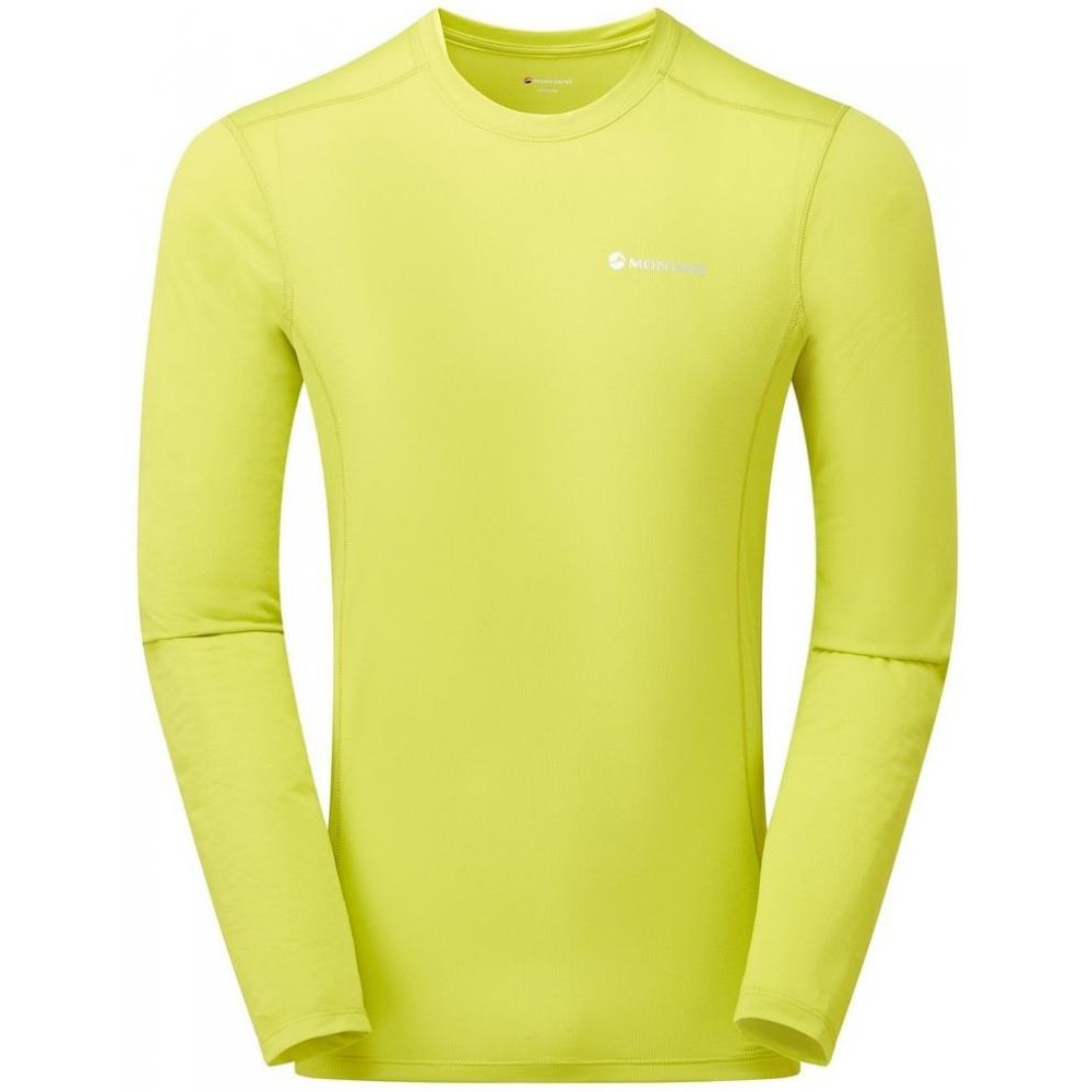 Montane Футболка чоловіча  Dart Lite Long Sleeve T-Shirt, Citrus Spring (MDLLSCSP), Розмір M - зображення 1