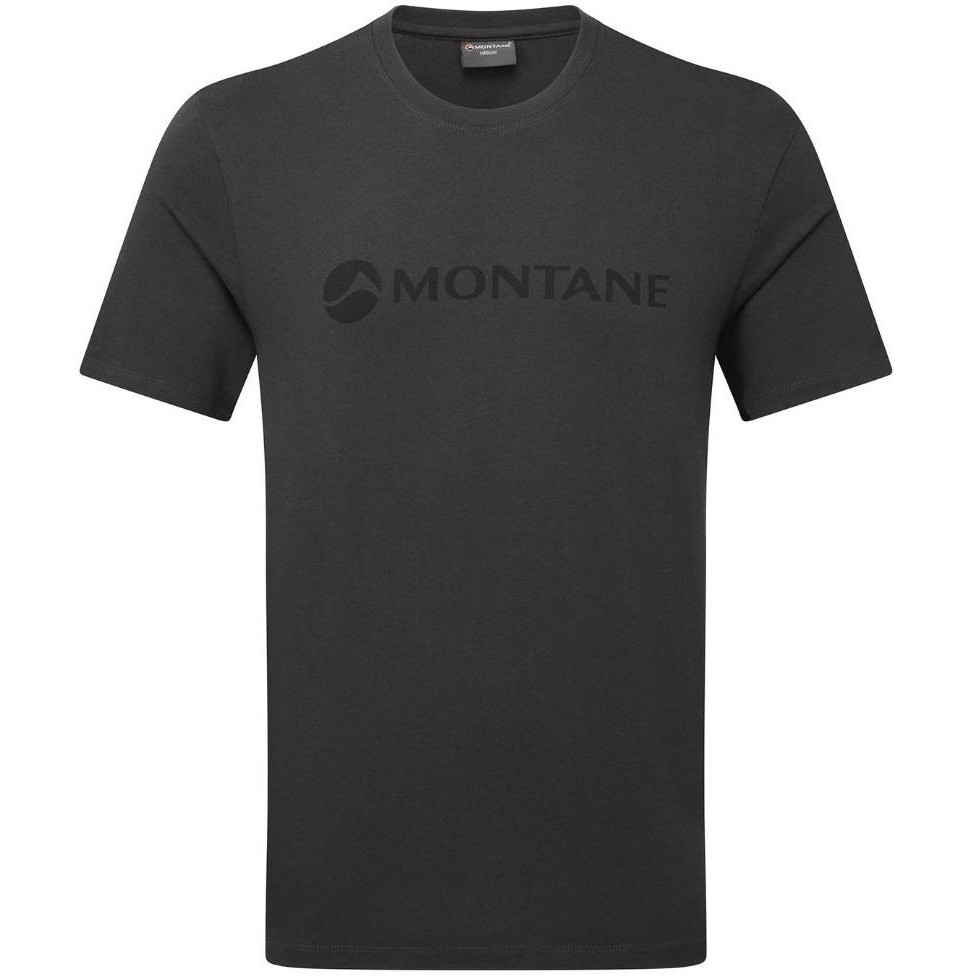 Montane Футболка чоловіча  Mono Logo T-Shirt, Midnight Grey (MMLGTMNG), Розмір M - зображення 1