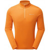 Montane Футболка чоловіча  Dart Zip Neck Flame Orange (MDRZNFLO), Розмір L - зображення 1