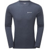 Montane Футболка чоловіча  Dart Long Sleeve T-Shirt Eclipse Blue (MDRLSECL), Розмір L - зображення 1