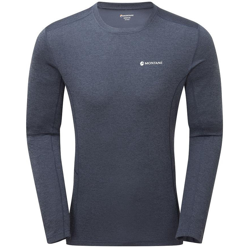 Montane Футболка чоловіча  Dart Long Sleeve T-Shirt Eclipse Blue (MDRLSECL), Розмір L - зображення 1