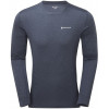 Montane Футболка чоловіча  Dart Long Sleeve T-Shirt Eclipse Blue (MDRLSECL), Розмір XL - зображення 1