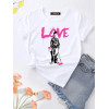Love&Live Футболка жіноча  Chaplin LLP03588 M Біла (LL2000000456768) - зображення 1