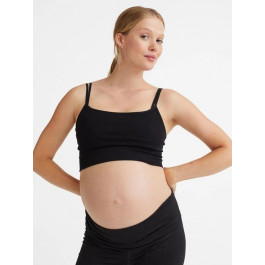 H&M Спортивний топ для вагітних і годуючих мам  061032669 XS Чорний (6666000308047)