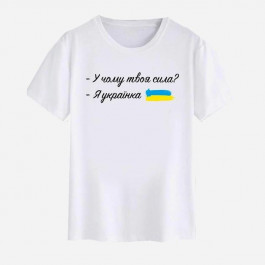   Love&Live Футболка жіноча  Сила в нації! LLP03285 M Біла (LL2000000436029)