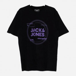 Jack & Jones Футболка  XAZ407348UXSU L Чорна (DD8000007469413)