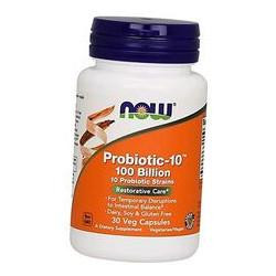   Now Probiotic-10 100 Billion Now Foods 60вегкапс (69128012)