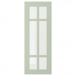 IKEA STENSUND, 905.240.18, Скляні дверцята, світло-зелений, 30х80 см