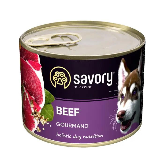 Savory Dog Gourmand Вeef 200 г (30426) - зображення 1