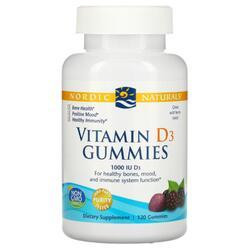 Nordic Naturals Vitamin D3 Gummies 120 жувальних таблеток