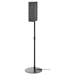 IKEA SYMFONISK Bookshelf speaker w floor stand, Black/gen 2 (395.002.66)