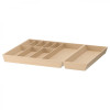 IKEA UPPDATERA, 295.010.54, Лоток для столових приборів, лоток для посуду, світлий бамбук, 72х50 см - зображення 1
