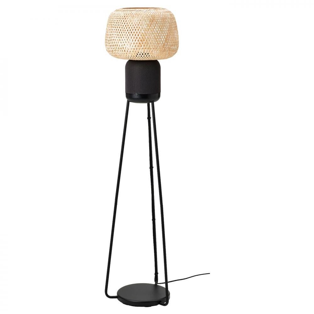 IKEA SYMFONISK Floor Lamp bamboo/smart (505.282.78) - зображення 1