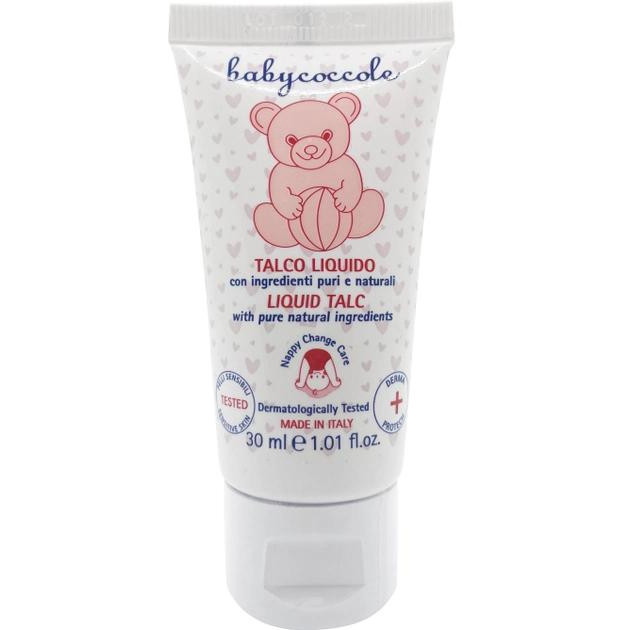 Babycoccole Рідка присипка  Liquid Talc з кукурудзяним крохмалем 30 мл (8030009061100) - зображення 1