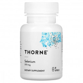 Thorne Селен  200 мг Selenium 60 капсул (THR22501)