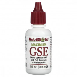 NutriBiotic Рідкий концентрат екстракту насіння грейпфруту (GSE liquid concentrate) 29.5 мл