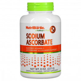 NutriBiotic Аскорбат натрія (Immunity Sodium Ascorbate Crystalline Powder) 227 г