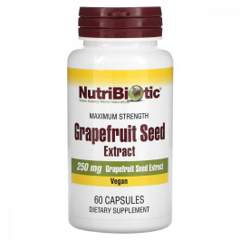 NutriBiotic Экстракт грейпфрута (Grapefruit Seed Extract ) 250 мг 60 капсул
