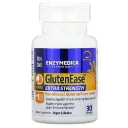 Enzymedica Ферменты для переваривания глютена, GlutenEase, Extra Strength, Enzymedica, 30 капсул