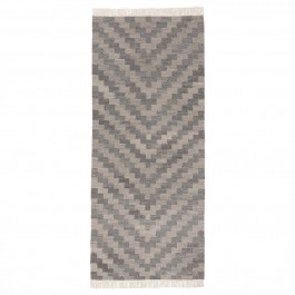 IKEA KNAPPHIRS Тканий килим, сірий/ручна робота, 80х200 см (205.761.43)