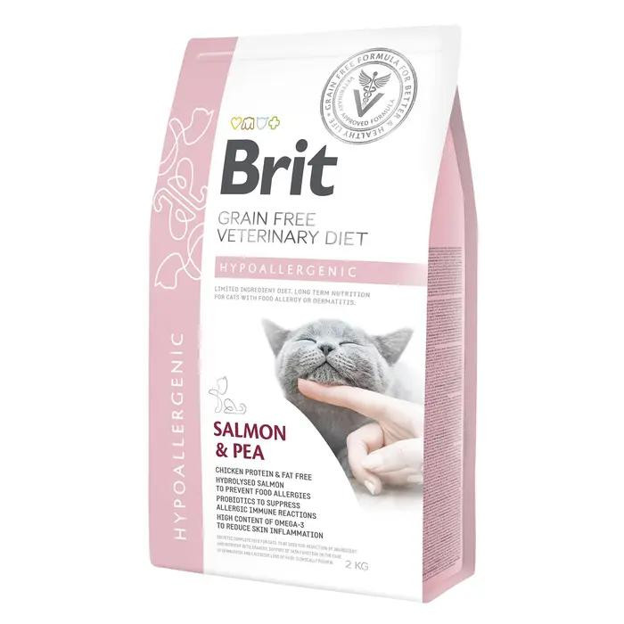 Brit Veterinary Diet Cat Hypoallergenic - зображення 1