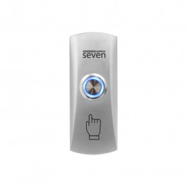 SEVEN Systems Кнопка виходу металева накладна з підсвічуванням SEVEN K-782