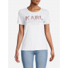Karl Lagerfeld Футболка бавовняна жіноча  444579023 XS Біла (1159802980) - зображення 1