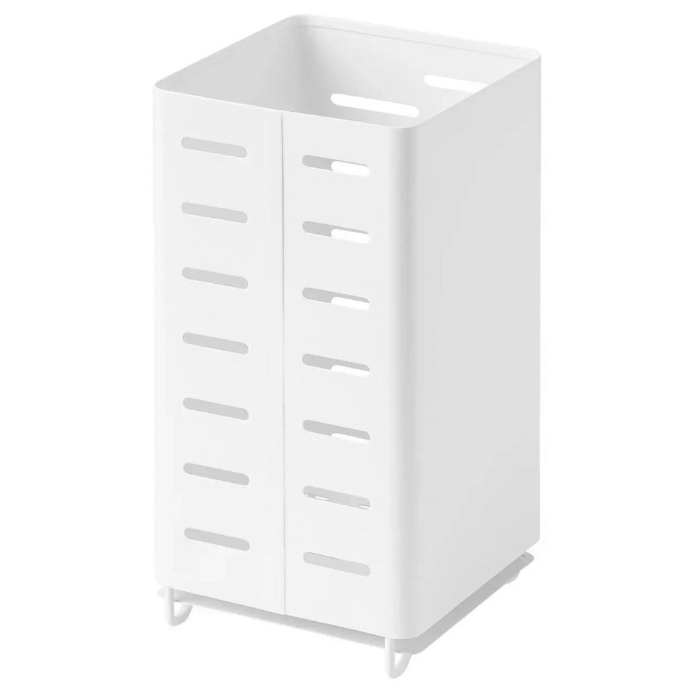 IKEA Підставка для кухонного приладдя  AVSTEG білий, 18 см 505.316.81 - зображення 1